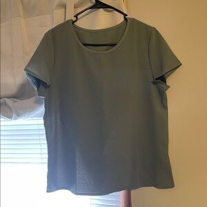 SHEIN Sage Green Blouse